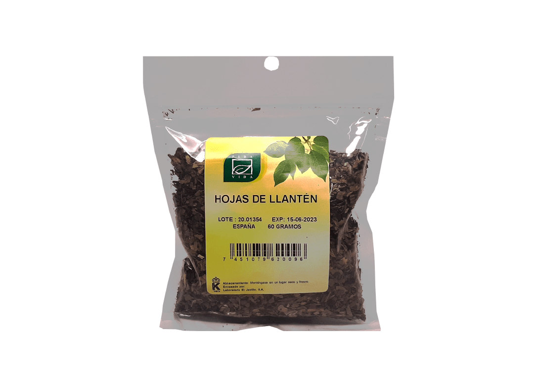 pv hojas de llanten 60g